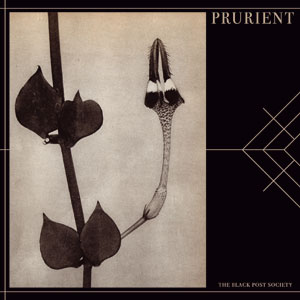 Prurient Black Post Society CD